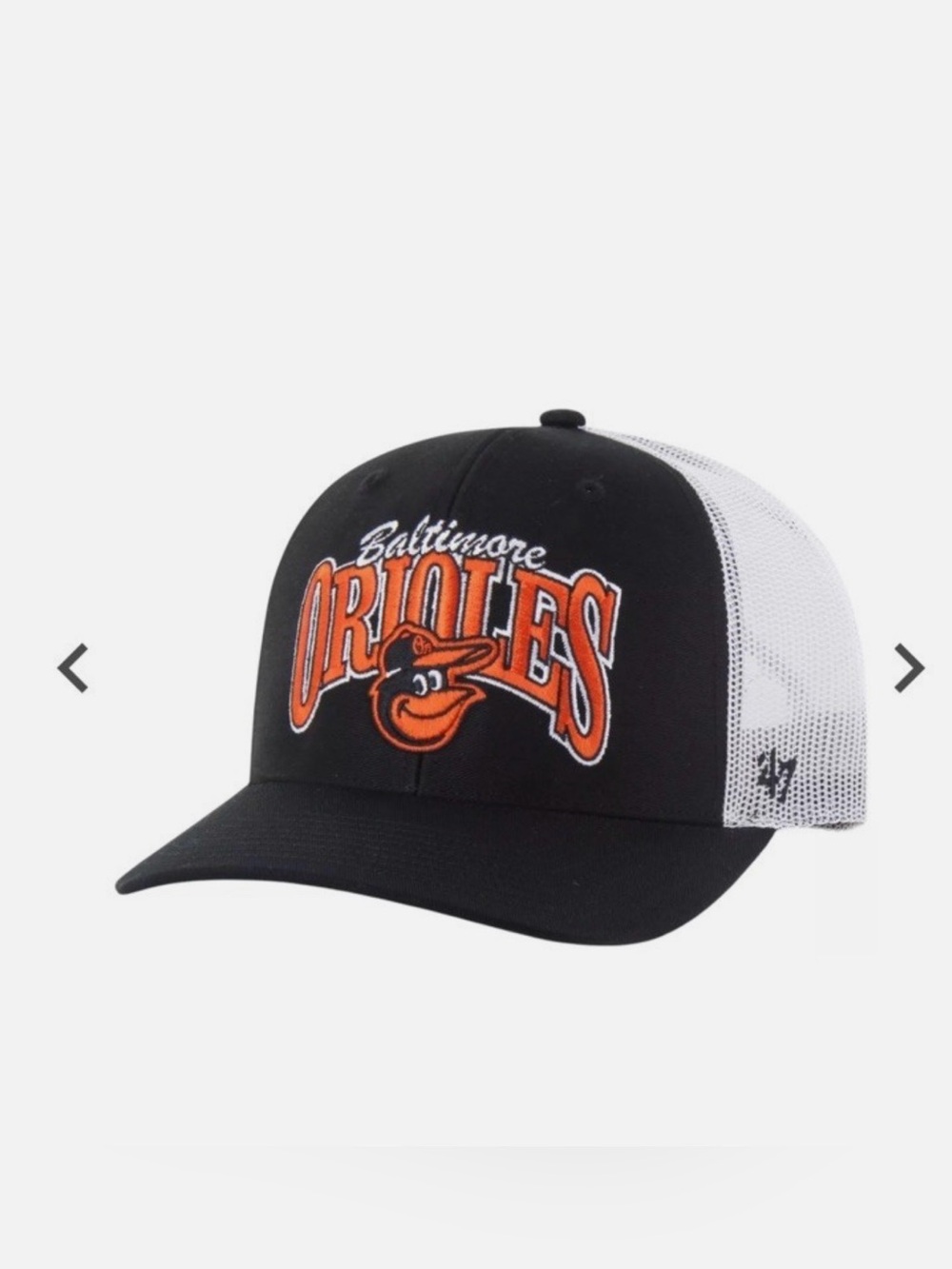 Baltimore Orioles Tri-Hit 9FIFTY A-Frame Snapback Hat NEW